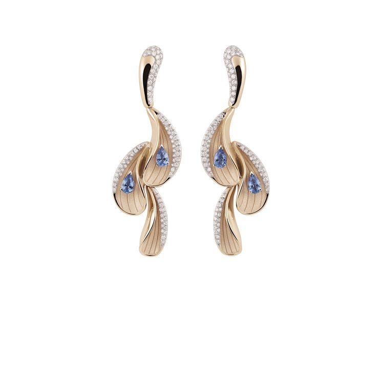Orecchini Moon Drops