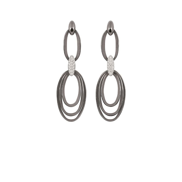 Orecchini Dune Chic Pavé