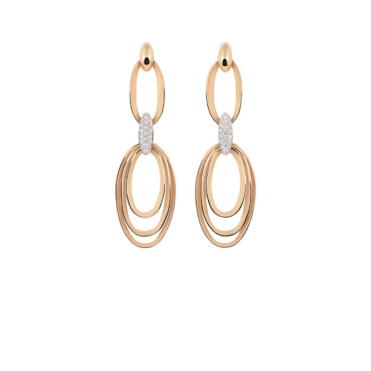 Orecchini Dune Chic Pavé