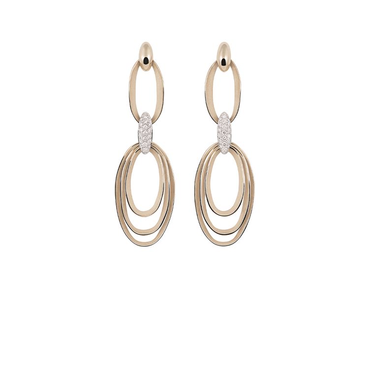 Orecchini Dune Chic Pavé