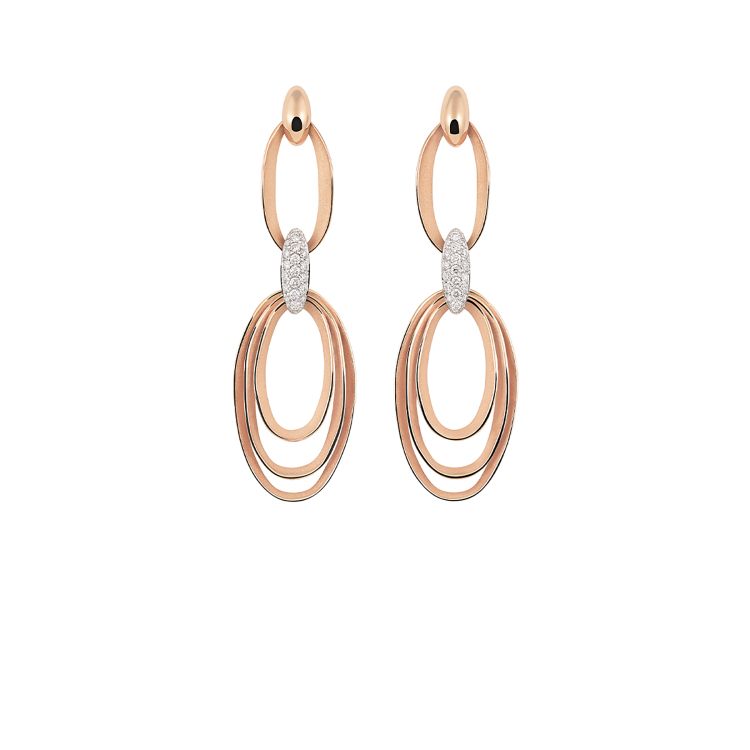 Orecchini Dune Chic Pavé