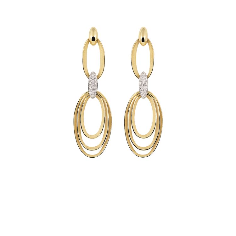 Orecchini Dune Chic Pavé